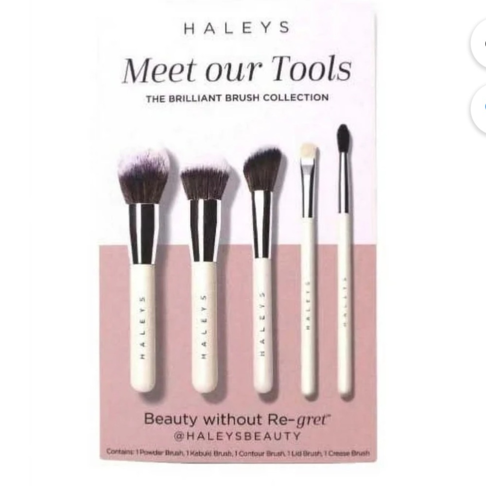 Haileys Beauty The Brilliant Brush Collection NWT